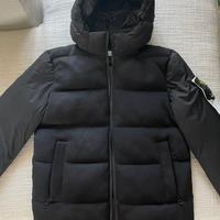 Giubbotto piumino logo Stone Island tg L nero nuov