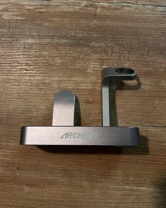 Base supporto di ricarica per Iphone +Apple Watch