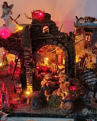 presepe scenografico completo