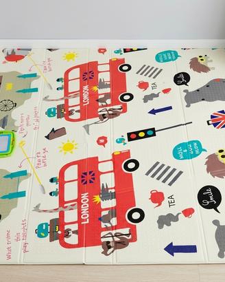 Tappeto gioco bimbi pieghevole XPE tema Londra 