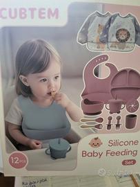 Set pappa in silicone nuovo mai usato