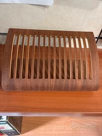 Porta cd legno per 15 cd
