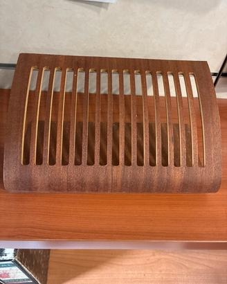 Porta cd legno per 15 cd