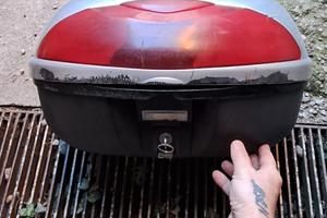 Bauletto moto Kappa 42 litri piu piastra