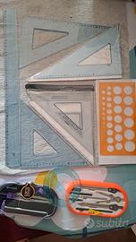 squadre da disegno e compassi