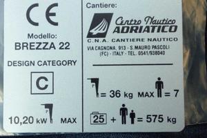 Barca a vela Brezza 22