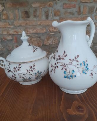 Zuccheriera lattiera vintage 