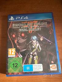 Swort art online fatal bullet
