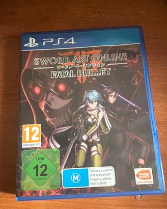 Swort art online fatal bullet
