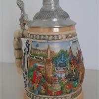 Boccale birra dipinto a mano