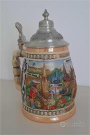 Boccale birra dipinto a mano