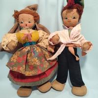 BAMBOLE MASCOTTE DI MARIA HELENA ANNI 50 VINTAGE