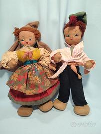 BAMBOLE MASCOTTE DI MARIA HELENA ANNI 50 VINTAGE