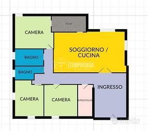 Quadrilocale con Garage e Vista Panoramica