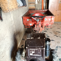 Motozappa con carrello