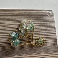 Cuore artigianale in ottone