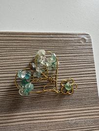 Cuore artigianale in ottone