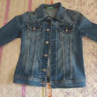 giubbotto jeans bambina 7/8 anni
