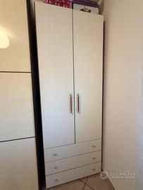 Armadio Mondo Convenienza a due ante con cassetti