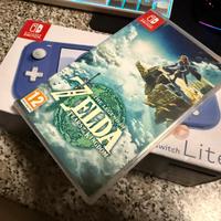 Nintendo Switch Lite + Zelda ToK + Accessori