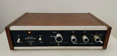 Amplificatore vintage Rota OTL 2200