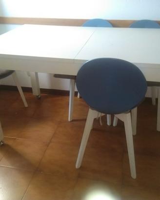 Tavolo Bjursta e 6 sedie Calligaris