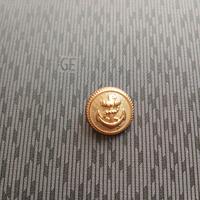 Bottone Militare Marina Reale Dorato - ANCORA e CO