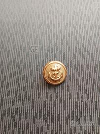 Bottone Militare Marina Reale Dorato - ANCORA e CO