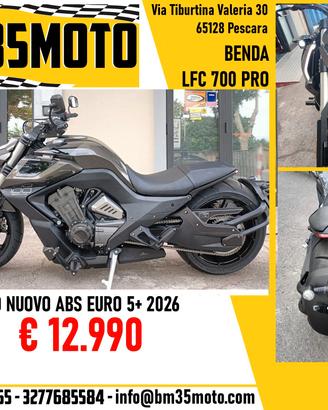 Benda Motorcycles LFC 700 Pro 2026