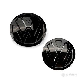 Coppia Stemma Logo Emblema VW Golf Polo