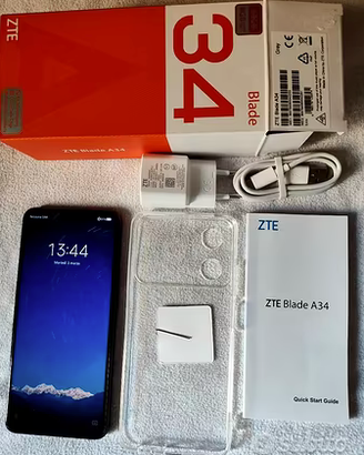 ZTE BLADE A34 con cover
