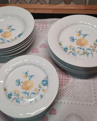 servizio piatti da 24 Bavaria e servizio da tè 