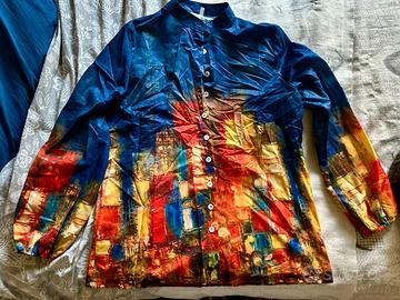 Blusa colorata M