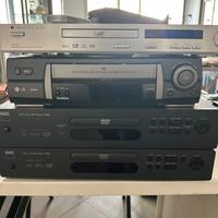Lettori dvd , cd vhs