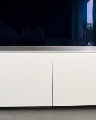 Madia colore bianco laccato opaco