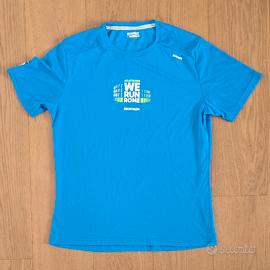 Maglia tecnica running “We Run Rome” taglia L