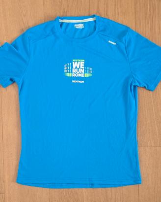 Maglia tecnica running “We Run Rome” taglia L