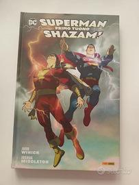 CARTONATO-SUPERMAN PRIMO TUONO SHAZAM-2022-PANINI
