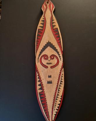 bassorilivo in legno Papua Nuova Guinea