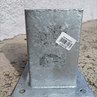 Staffe palo 90x90 Friulsider CONNECT zinc a caldo