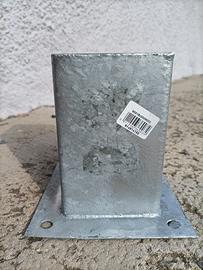 Staffe palo 90x90 Friulsider CONNECT zinc a caldo