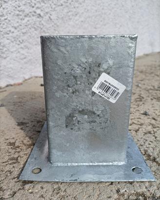 Staffe palo 90x90 Friulsider CONNECT zinc a caldo