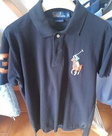 POLO RALPH LAUREN BIG PONY NERO M