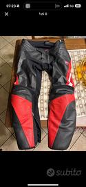Pantaloni in pelle moto Ducati speed evo c1