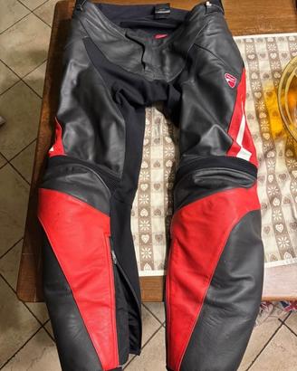 Pantaloni in pelle moto Ducati speed evo c1
