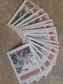 18 settimanali illustrati della 1°guerra anno 1916