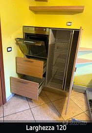 Cucina Componibile marca Berloni color Rovere