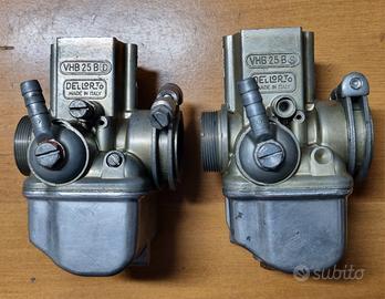 coppia carburatori dell'orto VHB 25 B