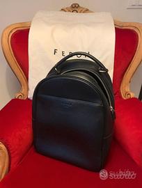 Zaino borsa Pelle nera Fedon 1919