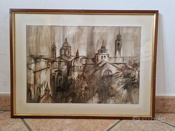 Quadri pittore bergamasco Angelo Capelli